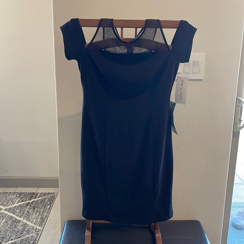 One by Eight size 14 black dress